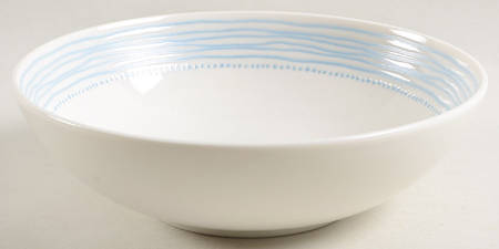 Polar Blue Dots Soup/Cereal Bowl