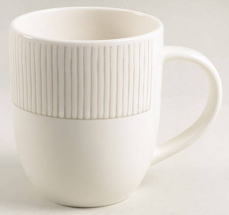 Taupe Stripe Mug