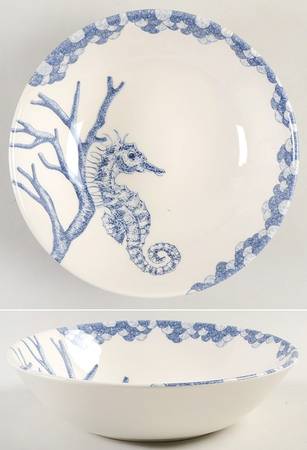 Ocean Blue Soup/Cereal Bowl