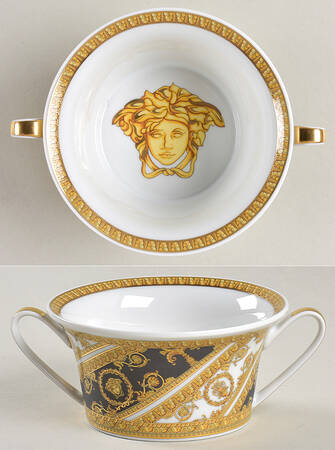 I Love Baroque Flat Cream Soup Bowl