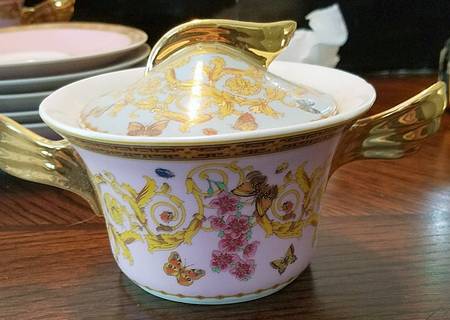 Le Jardin De Sugar Bowl & Lid