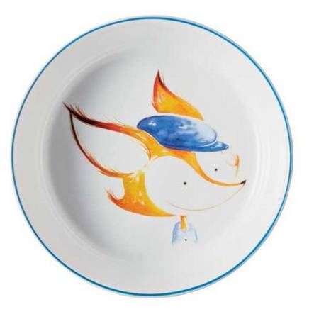 Les Petits Parisiens Child's Plate