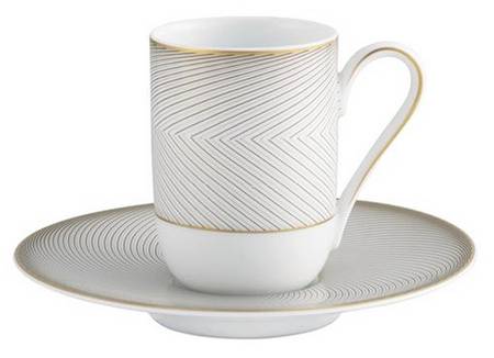 Oskar Espresso Cup and Saucer Set