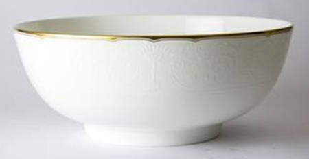 Darley Abbey Pure (Gold Trim) 9" Salad Serving Bowl