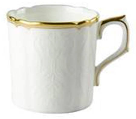 Darley Abbey Pure (Gold Trim) Flat Demitasse Cup