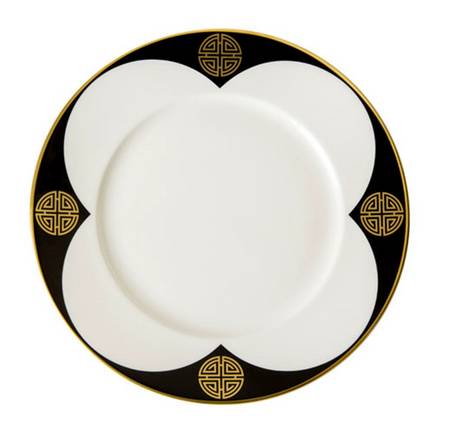 Satori Black Salad Plate