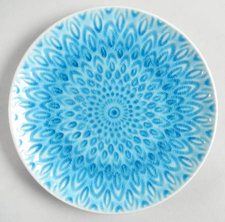 Peacock Appetizer Plate