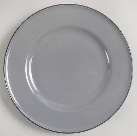Union Street Cafe Grey Salad Plate