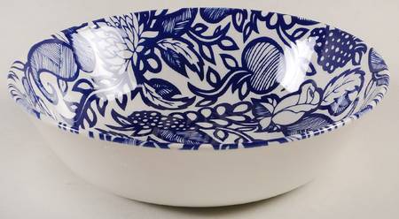 Festival Blue Soup/Cereal Bowl