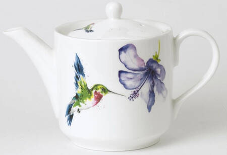 Hummingbird Teapot & Lid