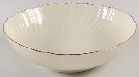 Josephine Cream 8" Round Vegetable Bowl