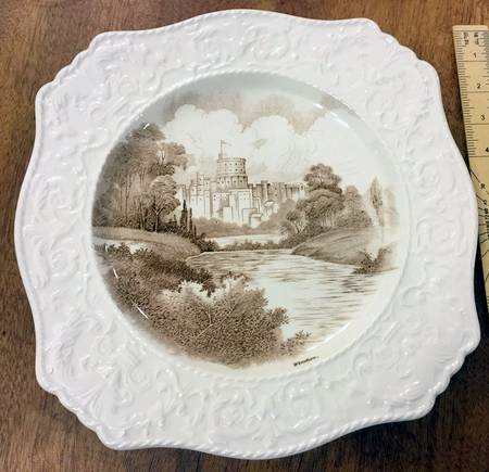 Windsor Castle-Brown by Royal Winton