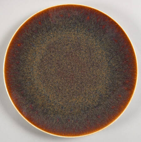 Art Glaze Flamed Caramel by Royal Crown Derby