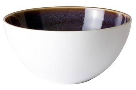 Art Glaze Pressed Mulberry Coupe Cereal Bowl