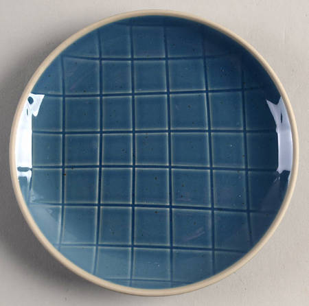 Maze Grill Blue Bread & Butter Plate