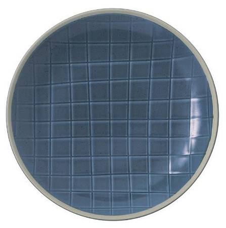 Maze Grill Blue Salad Plate