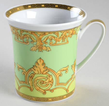 Green Floralia Mug No Lid (30th Anniversary Backstamp)