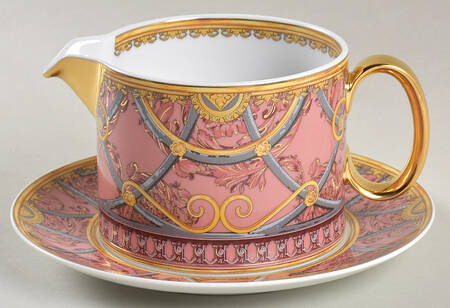La Scala del Palazzo Open Sauce Boat & Underplate