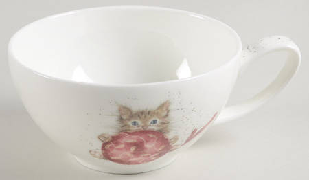 Wrendale Designs Christmas Cup for Individual Teapot & Lid with Cup