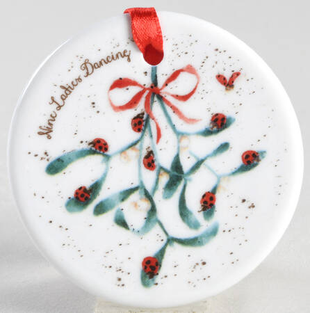 Wrendale Designs Christmas 12 Days of Christmas Ornament
