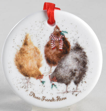 Wrendale Designs Christmas 12 Days of Christmas Ornament