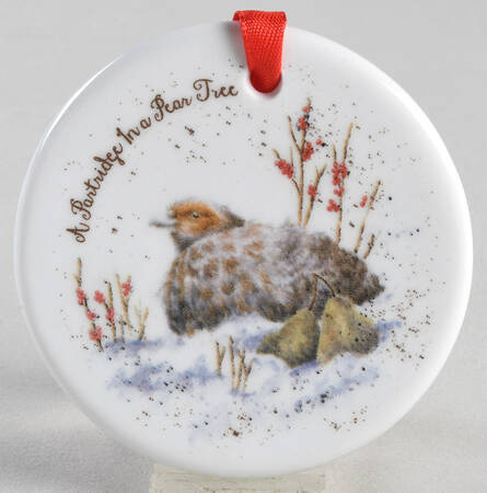 Wrendale Designs Christmas 12 Days of Christmas Ornament