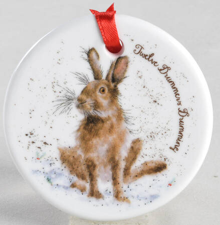 Wrendale Designs Christmas 12 Days of Christmas Ornament
