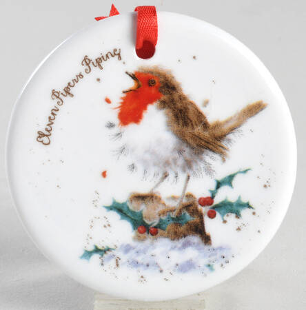 Wrendale Designs Christmas 12 Days of Christmas Ornament