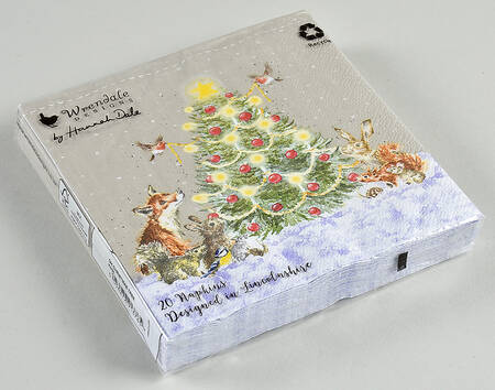 Wrendale Designs Christmas Package of Paper Luncheon Napkins