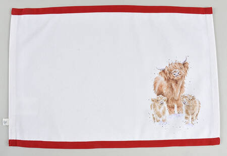 Wrendale Designs Christmas Cloth Placemat