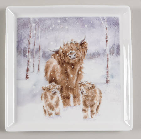 Wrendale Designs Christmas 9" Square Tray