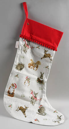 Wrendale Designs Christmas Cloth Stocking