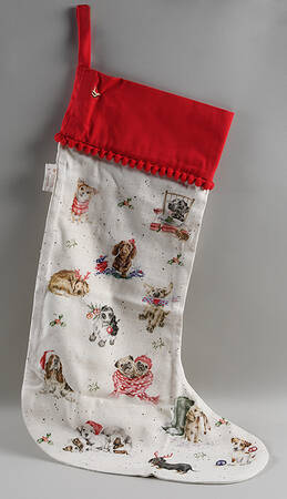 Wrendale Designs Christmas Cloth Stocking