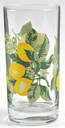 Lemon 12 Oz Glassware Tumbler