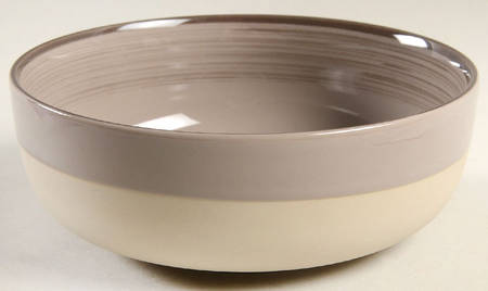 Brushed Glaze Taupe Soup/Cereal Bowl