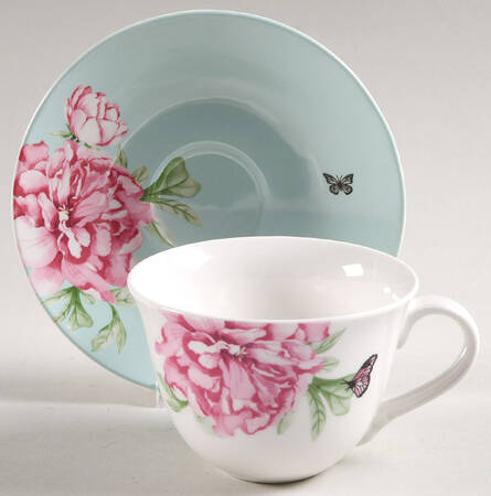 Everyday Friendship Flat Cup & Saucer Set