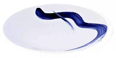 Brushstroke Service Plate (Charger)
