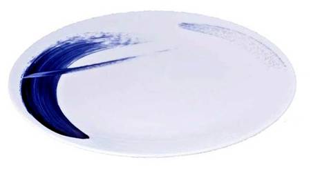 Brushstroke Coupe Dinner Plate