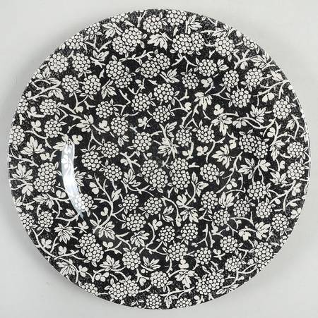 Blackberry-Black Salad Plate by Royal Stafford