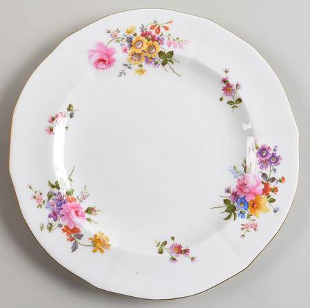Derby Posies Luncheon Plate