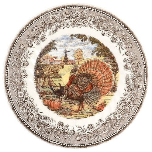 Harvest Festival Salad Plate - Set of 4