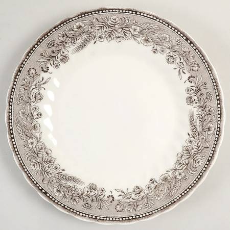 Wheat Fields Border Salad Plate