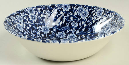 Victorian Calico Coupe Cereal Bowl