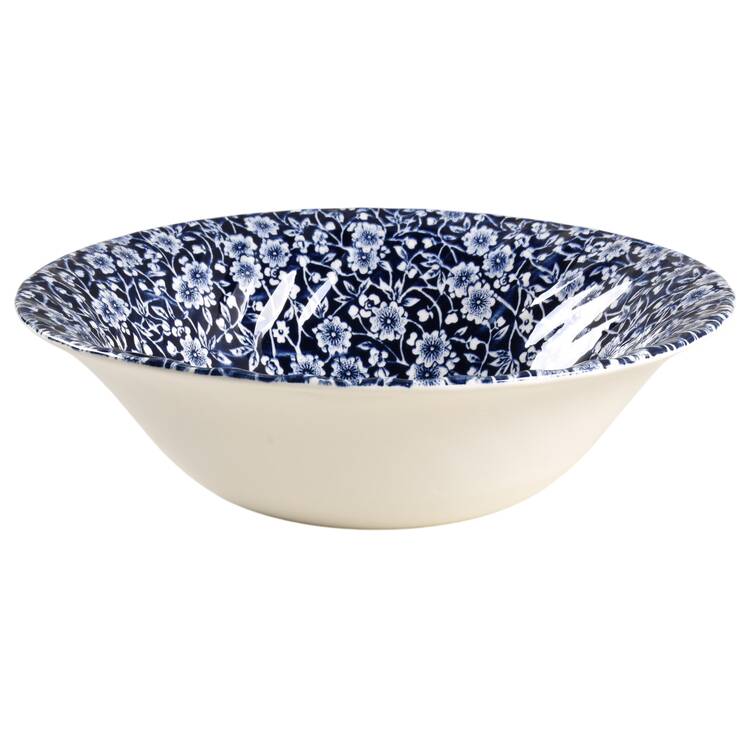 Victorian Calico 9" Round Vegetable Bowl