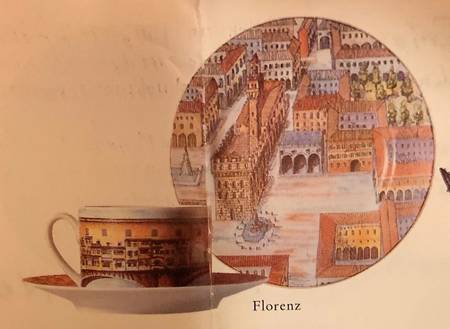 Citta D'Italia Salad Plate