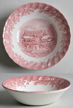 Winter Village Coupe Cereal Bowl