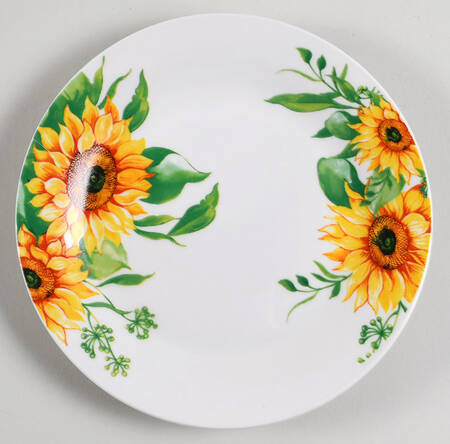 Sunflower Salad Plate