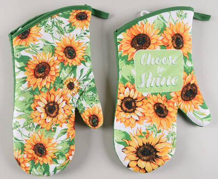 Sunflower Cloth Oven Mitt