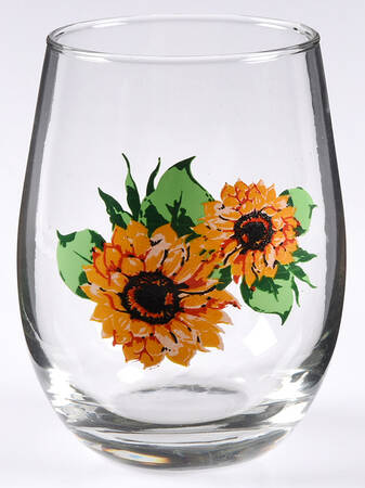 Sunflower 12 Oz Glassware Double Old Fashioned