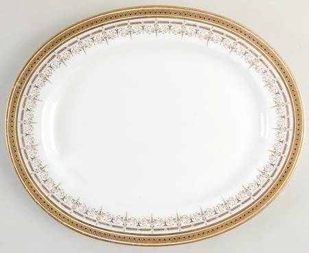 H4411 12" Oval Serving Platter